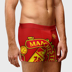 Трусы-боксеры мужские FC Man United: Red Exclusive, цвет: 3D-принт — фото 2