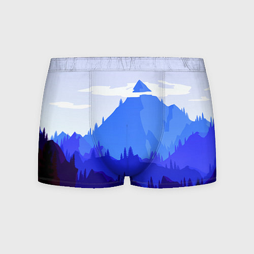 Мужские трусы Firewatch: Cold Mountain / 3D-принт – фото 1