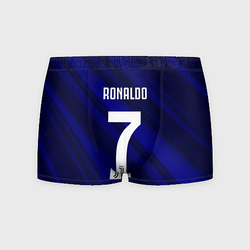 Мужские трусы Ronaldo 7: Blue Sport / 3D-принт – фото 1