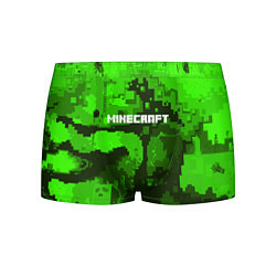 Трусы-боксеры мужские Minecraft: Green World, цвет: 3D-принт