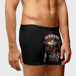 Трусы-боксеры мужские Bandidos, цвет: 3D-принт — фото 2