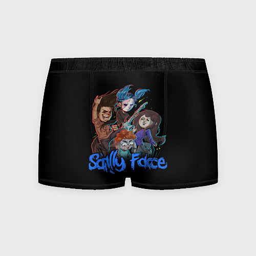 Мужские трусы Sally Face: Rock Band / 3D-принт – фото 1