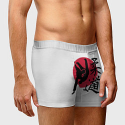 Трусы-боксеры мужские Дзюдо бойцы, цвет: 3D-принт — фото 2