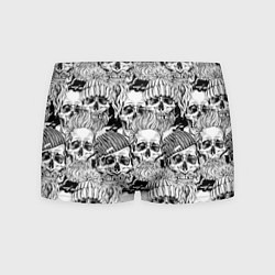 Мужские трусы Hipster skulls