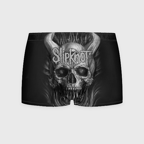 Мужские трусы Slipknot: Devil Skull / 3D-принт – фото 1