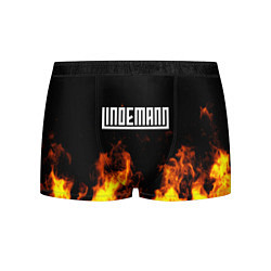 Трусы-боксеры мужские LINDEMANN: Flame, цвет: 3D-принт