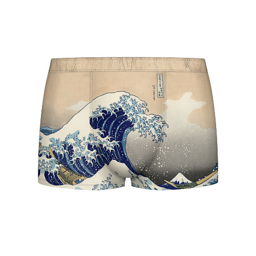 Мужские трусы Kanagawa Wave Art / 3D-принт – фото 1