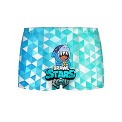 Трусы-боксеры мужские BRAWL STARS LEON SHARK, цвет: 3D-принт