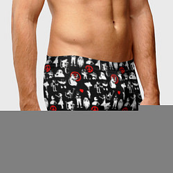 Трусы-боксеры мужские Banksy, цвет: 3D-принт — фото 2