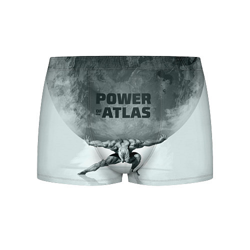 Мужские трусы Power of the Atlas / 3D-принт – фото 1