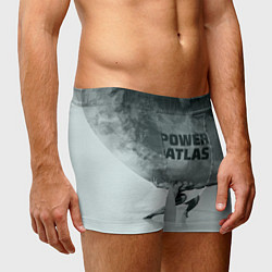 Трусы-боксеры мужские Power of the Atlas, цвет: 3D-принт — фото 2