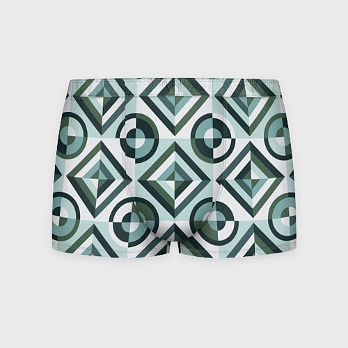 Мужские трусы Геометрия / 3D-принт – фото 1