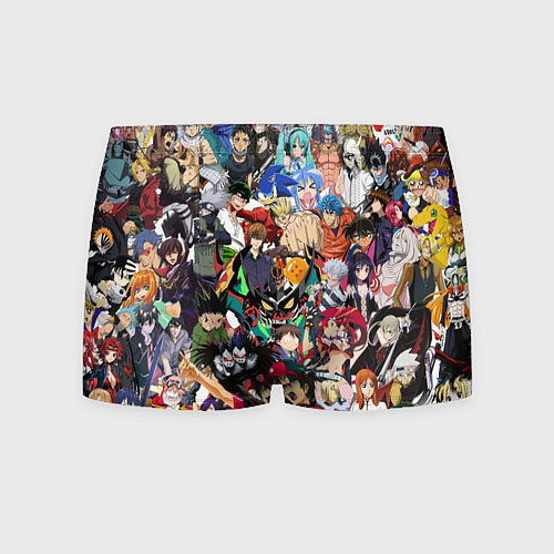 Мужские трусы All of Anime / 3D-принт – фото 1