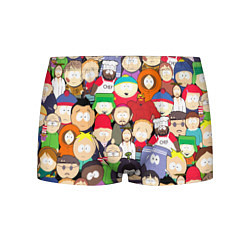 Трусы-боксеры мужские South Park персонажи, цвет: 3D-принт