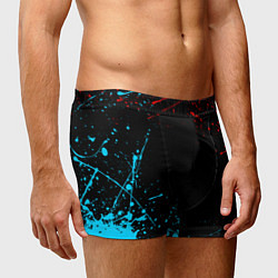 Трусы-боксеры мужские БРЫЗГИ КРАСОК, цвет: 3D-принт — фото 2
