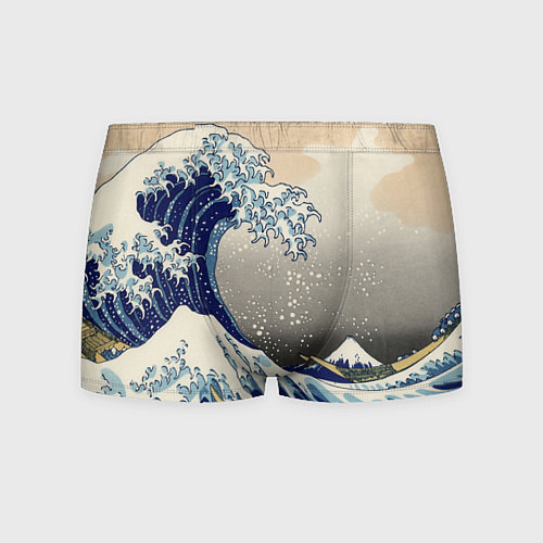 Мужские трусы ЯПОНСКАЯ КАРТИНА / 3D-принт – фото 1