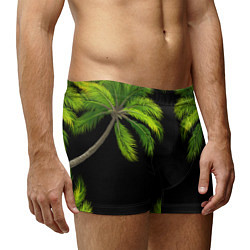 Трусы-боксеры мужские Пальмы, цвет: 3D-принт — фото 2