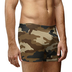 Трусы-боксеры мужские Camouflage, цвет: 3D-принт — фото 2