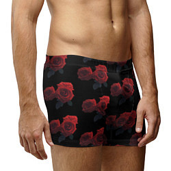 Трусы-боксеры мужские Роза, цвет: 3D-принт — фото 2