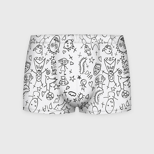 Мужские трусы DIE ANTWOORD / 3D-принт – фото 1