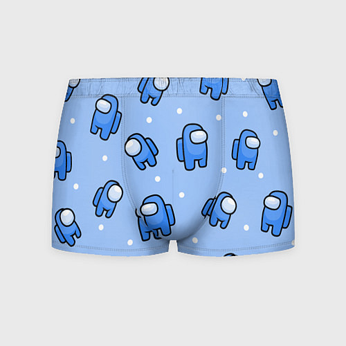 Мужские трусы Among Us - Синий цвет / 3D-принт – фото 1