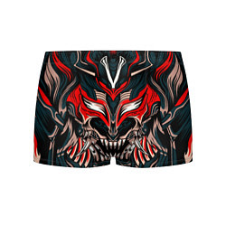 Трусы-боксеры мужские Черный самурай, цвет: 3D-принт