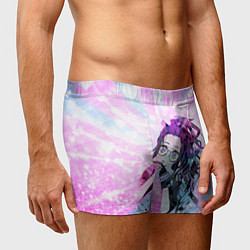 Трусы-боксеры мужские Незуко Камадо, цвет: 3D-принт — фото 2