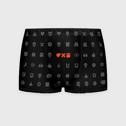 Мужские трусы Любовь, смерть и роботы / 3D-принт – фото 1