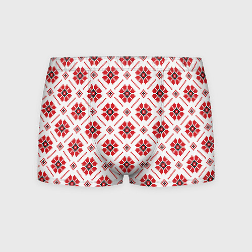 Мужские трусы Славянская одежда / 3D-принт – фото 1