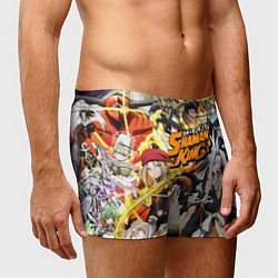 Трусы-боксеры мужские ШАМАН КИНГ Король Шаманов, цвет: 3D-принт — фото 2