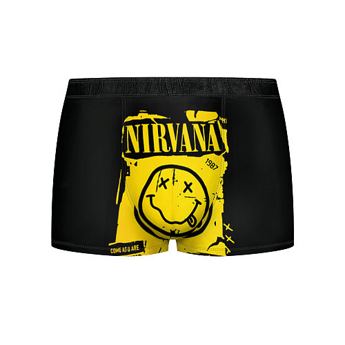 Мужские трусы Nirvana 1987 / 3D-принт – фото 1