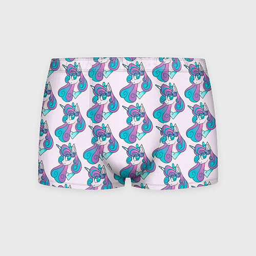 Мужские трусы Пони узор / 3D-принт – фото 1