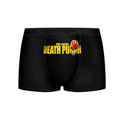 Трусы-боксеры мужские FFDP Five Finger Death Punch, цвет: 3D-принт