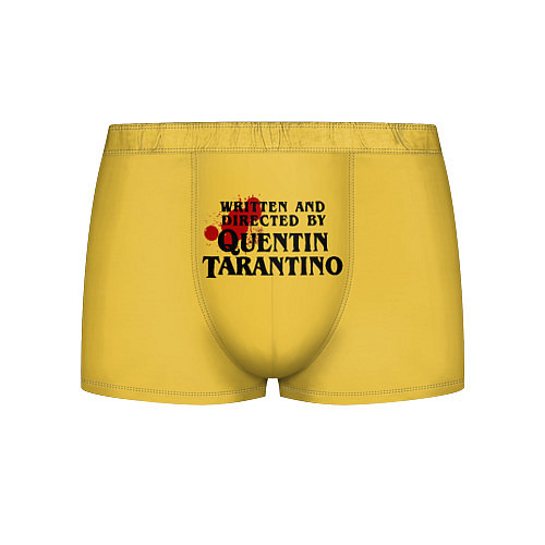 Мужские трусы Quentin Tarantino / 3D-принт – фото 1