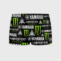 Трусы-боксеры мужские YAMAHA X MONSTER SPORT, цвет: 3D-принт