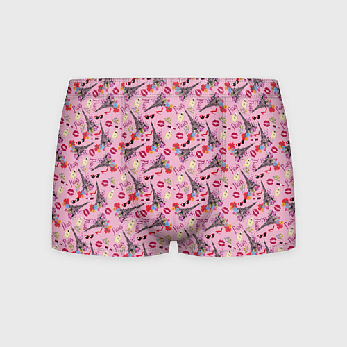 Мужские трусы Париж / 3D-принт – фото 1