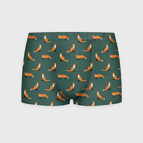 Мужские трусы Лисы паттерн / 3D-принт – фото 1