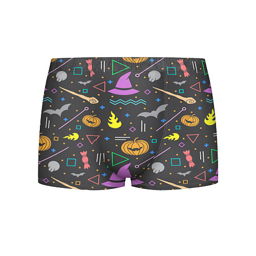 Мужские трусы Уютный Halloween / 3D-принт – фото 1