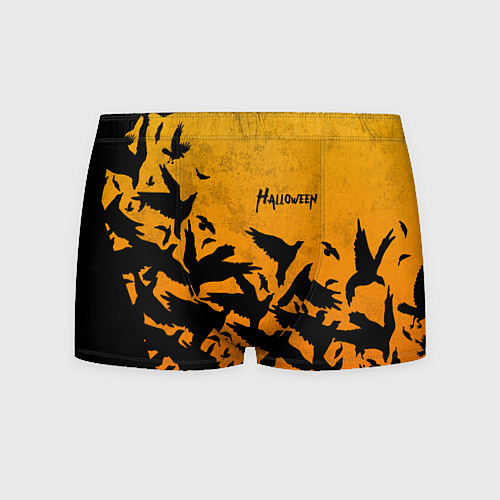 Мужские трусы ВОРОНЫ ХЕЛЛОУИН CROWS HALLOWEEN / 3D-принт – фото 1