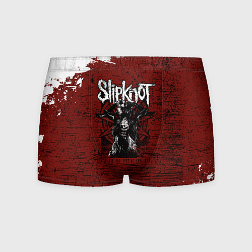 Мужские трусы Слипкнот Гранж Slipknot Rock Goat / 3D-принт – фото 1