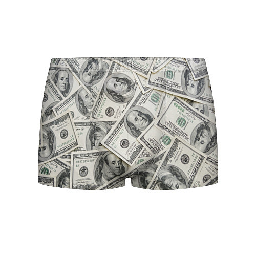 Мужские трусы Dollars money / 3D-принт – фото 1