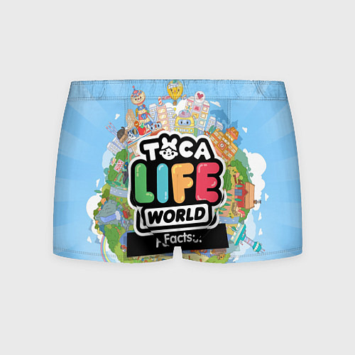 Мужские трусы Toca Life World / 3D-принт – фото 1