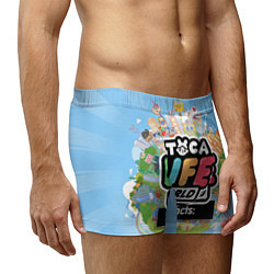 Трусы-боксеры мужские Toca Life World, цвет: 3D-принт — фото 2