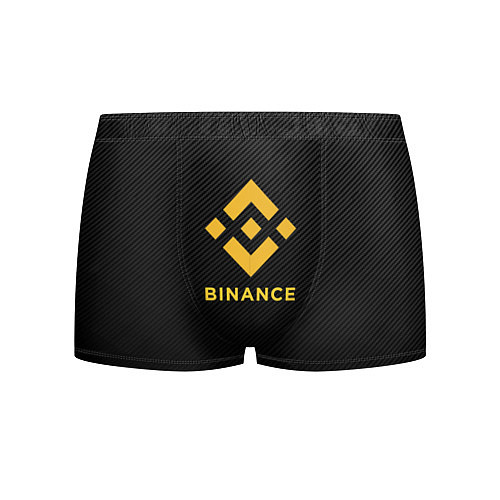 Мужские трусы БИНАНС ЛОГО CARBON BINANCE LOGO / 3D-принт – фото 1