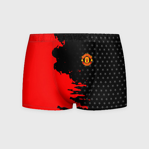 Мужские трусы МАНЧЕСТЕР ЮНАЙТЕД FCMU MANCHESTER UNITED RED DEVIL / 3D-принт – фото 1