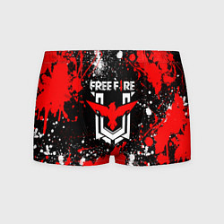 Мужские трусы Free Fire: Брызги и капли красок