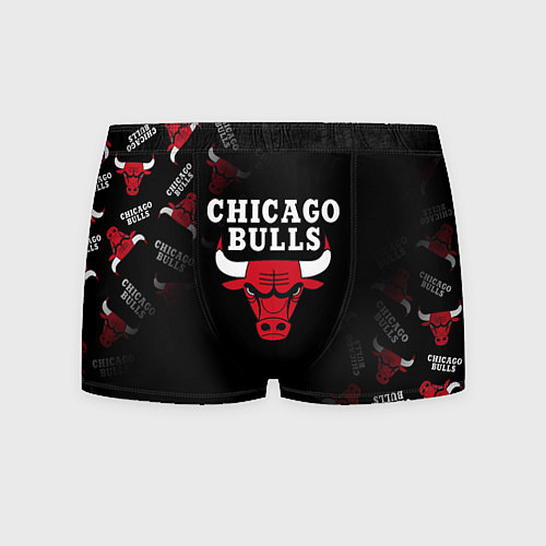 Мужские трусы ЧИКАГО БУЛЛС БЫКИ CHICAGO BULLS / 3D-принт – фото 1