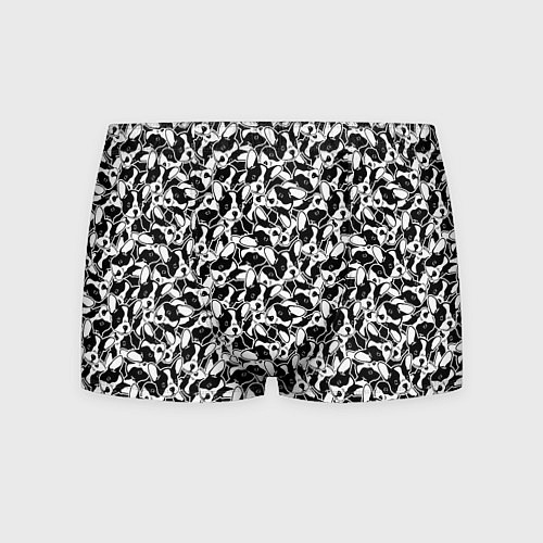 Мужские трусы Щенки Французского Бульдога / 3D-принт – фото 1