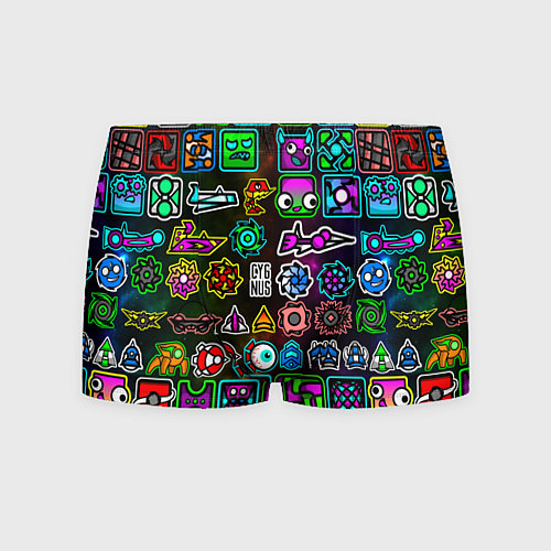 Мужские трусы Geometry Dash: Heroes / 3D-принт – фото 1