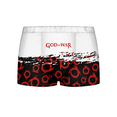 Мужские трусы God of War Logo Pattern / 3D-принт – фото 1